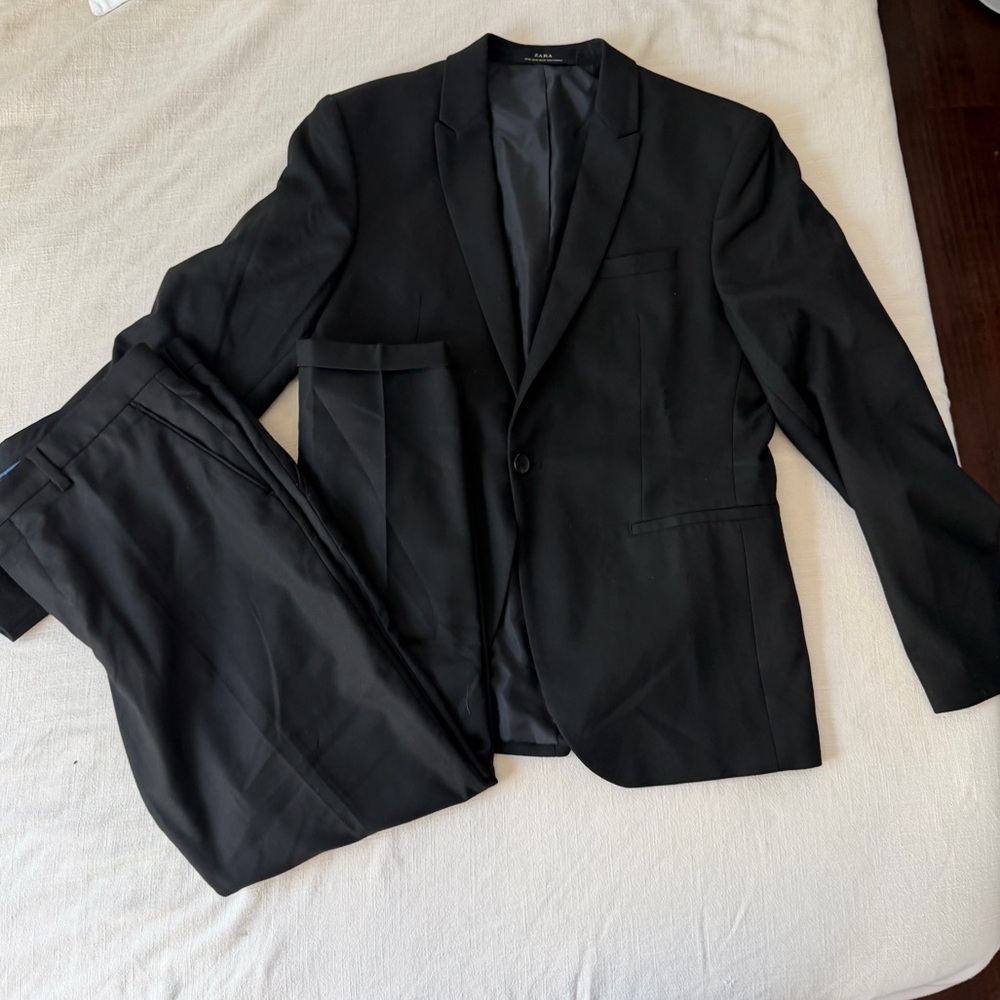 Zara Elegant Black Suit Set